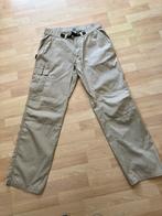 Quechua beige sportieve broek mt 54 zgan, Quechua, Maat 52/54 (L), Beige, Ophalen of Verzenden