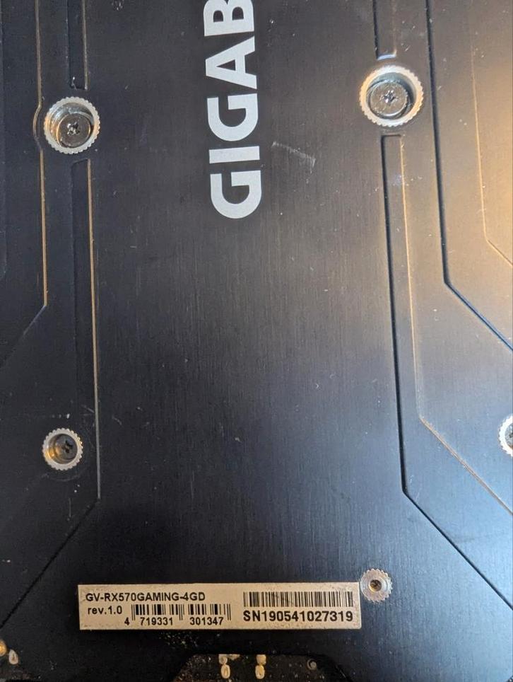 Gigabyte RX 570 4GB Videokaart - Goedkoop!, Computers en Software, Videokaarten, Gebruikt, AMD, PCI-Express 3.0, GDDR5, HDMI, DisplayPort