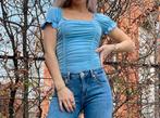 DENNY ROSE body lichtblauw mt M en XL, Italie, -, Nieuw, Korte mouw