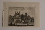 OOSTHUIZEN ORIGINELE KOPERGRAVURE JAN BULTHUIS 1786 GT7, Antiek en Kunst, Verzenden