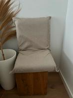 Handig Ibiza Kussen met Stretch Stoel Mogelijkheid, Ophalen of Verzenden, Nieuw, Beige, Rechthoekig