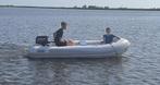 Rubberboot 330cm + Mercury 4pk 4-takt buitenboordmotor, Gebruikt, Benzine, Overige materialen, Ophalen
