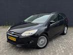 Ford Focus Wagon 1.0 EcoBoost Titanium, CLIMA, PDC, NAP, APK, Euro 5, 125 pk, Gebruikt, Zwart