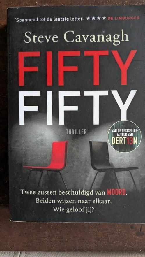 Steve Cavanagh - Fifty fifty, Boeken, Thrillers, Zo goed als nieuw, Nederland, Verzenden