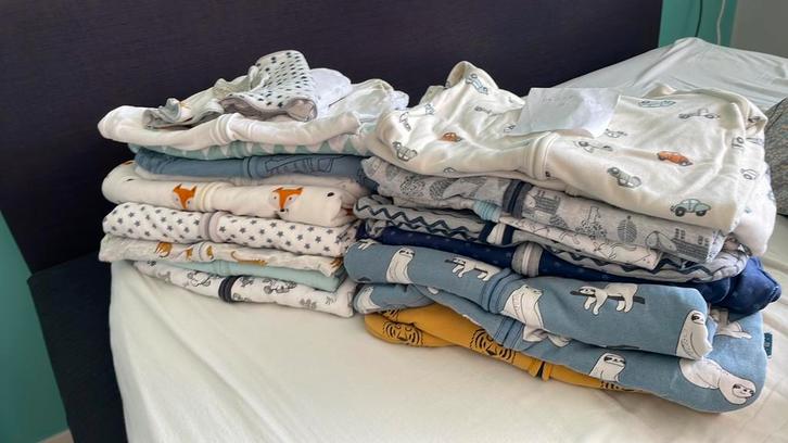 Baby en peuter slaapzakken (pakket of los) + puckababy Mini, Kinderen en Baby's, Babykleding | Baby-kledingpakketten, Gebruikt