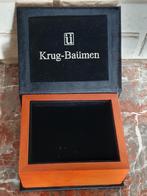 Luxe KRUG-BAÜMEN horlogedoos of horlogebox. Hout, Overige merken, Ophalen of Verzenden