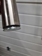 hanglamp met vijf cilinders rvs led, Huis en Inrichting, Lampen | Hanglampen, Ophalen of Verzenden, 'T Olde Gre-j, Info@toldegrej.nl