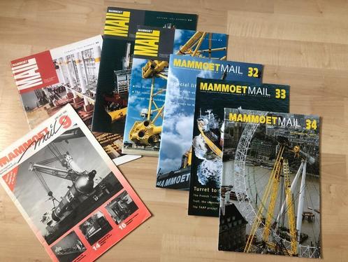 7 stuks Mammoet Mail, Boeken, Catalogussen en Folders, Gelezen, Ophalen of Verzenden