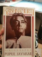 Krishnamurti Biography Pupul Jayakar, Ophalen of Verzenden, Zo goed als nieuw, Kunst en Cultuur