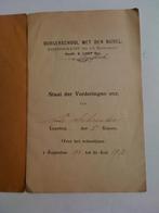 oud lagere school rapport  uit 1912 School met den Bijbel, Ophalen of Verzenden