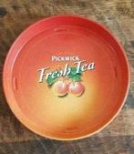 Oranje dienblad Pickwick Fresh Tea, Ophalen of Verzenden, Zo goed als nieuw, Rond