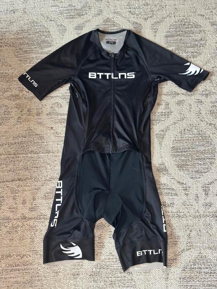 BTTLNS Trisuit 2.0 zwart - M, Kleding | Heren, Sportkleding, Zo goed als nieuw, Algemeen, Maat 48/50 (M), Zwart, Ophalen of Verzenden