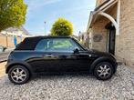 Mini 1.6 16V Cooper Cabrio 2005 Zwart, Auto's, Mini, Voorwielaandrijving, Zwart, 4 cilinders, Cabriolet