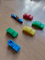 Plastic mini puzzel auto's jaren 60/70, Antiek en Kunst, Antiek | Speelgoed, Ophalen of Verzenden