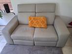 Leren bankstel 2 zits hxlxd 100x170x98, Ophalen, Gebruikt, 150 tot 200 cm, Tweepersoons