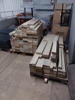 Restpartij frake hout met lak laag, Doe-het-zelf en Verbouw, Ophalen, Zo goed als nieuw, Balk