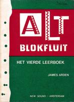 Altblokfluit deel 1 en 3 en 4 James Arden, Muziek en Instrumenten, Bladmuziek, Verzenden, Klassiek, Les of Cursus, Zo goed als nieuw