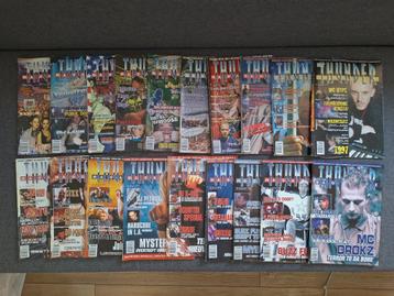 Partij 19 Thunder Magazine Hardcore tijdschriften 1997 1998 beschikbaar voor biedingen