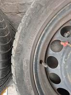 4 winterbanden +stalen velgen 75 euro, Auto-onderdelen, Ophalen, Gebruikt, Velg(en), 16 inch