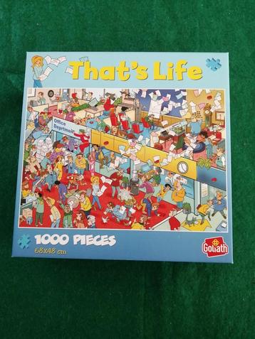 Puzzel 1000 stukjes - that's life beschikbaar voor biedingen