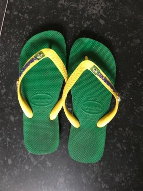 Havaiana Teenslippers originele uit Brazilië izgs! mt 37/38, Kleding | Dames, Schoenen, Nieuw, Slippers, Groen, Ophalen of Verzenden