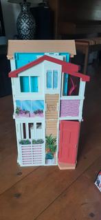 Barbie Dreams house met lift (inklapbaar!), Kinderen en Baby's, Speelgoed | Poppenhuizen, Poppenhuis, Gebruikt, Ophalen