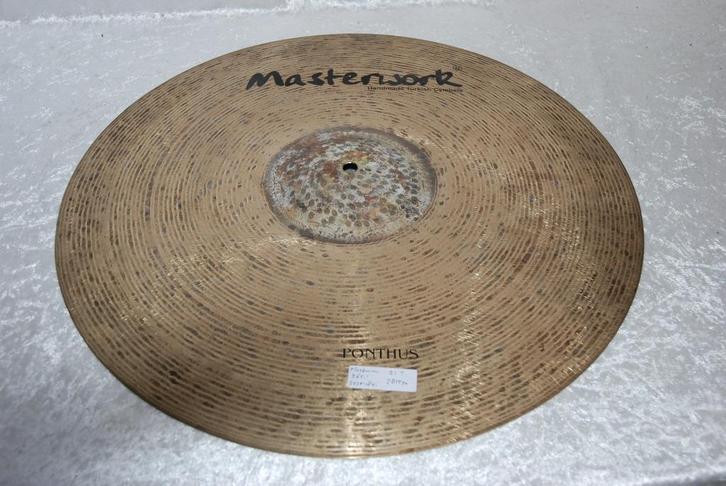 NIEUW!  Masterwork Ponthus ride bekken 2814gr 21 inch, Muziek en Instrumenten, Instrumenten | Onderdelen, Nieuw, Drums of Percussie