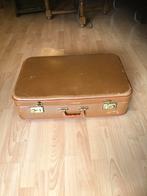 Ouderwetse Lichtbruine Koffer - Vintage Stijl, Sieraden, Tassen en Uiterlijk, Koffers, Ophalen, Gebruikt, 45 tot 55 cm, Minder dan 50 cm