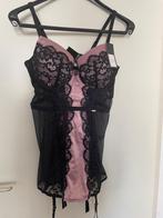 Hunkemöller korset, Hunkemöller, Ophalen of Verzenden, Zwart, Body of Korset