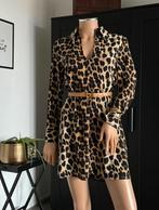 ZARA jurk leopard maat XS/S NIEUW!, Nieuw, Zara, Maat 34 (XS) of kleiner, Ophalen of Verzenden