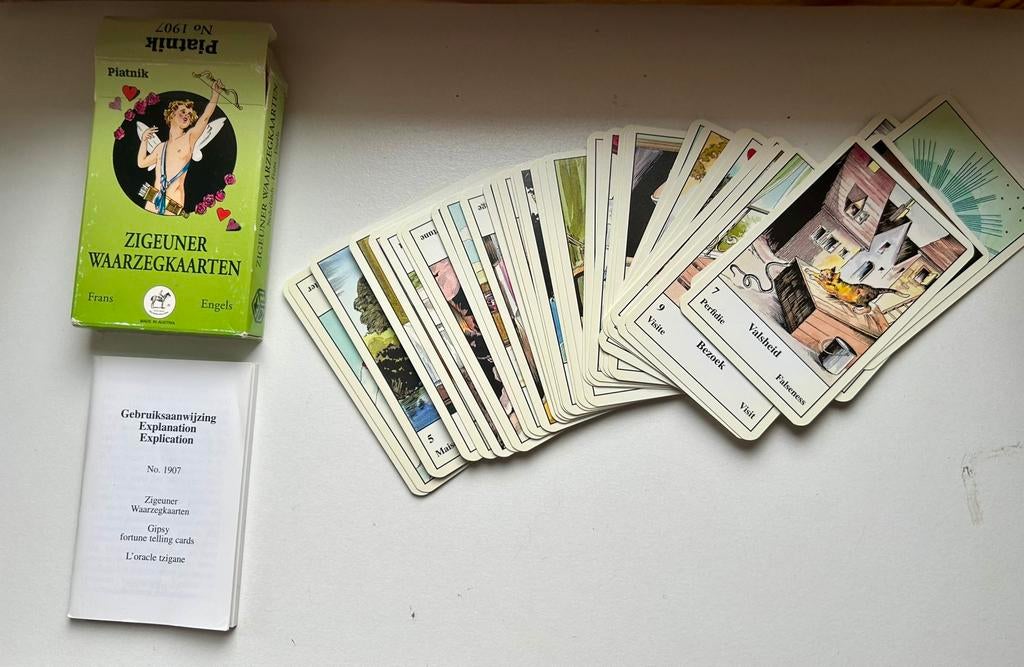 Kaarten Deck Zigeunerkaarten, Boeken, Ophalen of Verzenden, Zo goed als nieuw, Tarot of Kaarten leggen, Overige typen