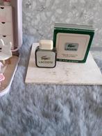 parfumminiatuur met doosje lacoste pour homme, Ophalen, Zo goed als nieuw, Miniatuur, Gevuld