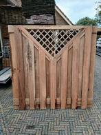 Hardhouten tuinschermen met V erin, Ophalen, Nieuw, Hout, 150 tot 200 cm