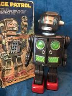 Bijzondere antieke robot van Horikawa Space Patrol incl doos, Antiek en Kunst, Antiek | Speelgoed, Ophalen of Verzenden