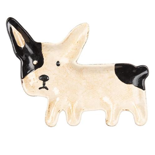 Serveerschaal hond - huisje - koe, Huis en Inrichting, Woonaccessoires | Schalen en Manden, Nieuw, Schaal, Porselein of Keramiek