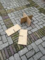 9x Bedverhogers 20cm - Houten Kruis, Doe-het-zelf en Verbouw, Hout en Planken, Ophalen, 25 tot 50 mm, Overige typen, Nieuw