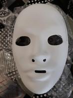 Kunststoffen wit masker om te beschilderen en versieren, Nieuw, Carnaval, Ophalen of Verzenden