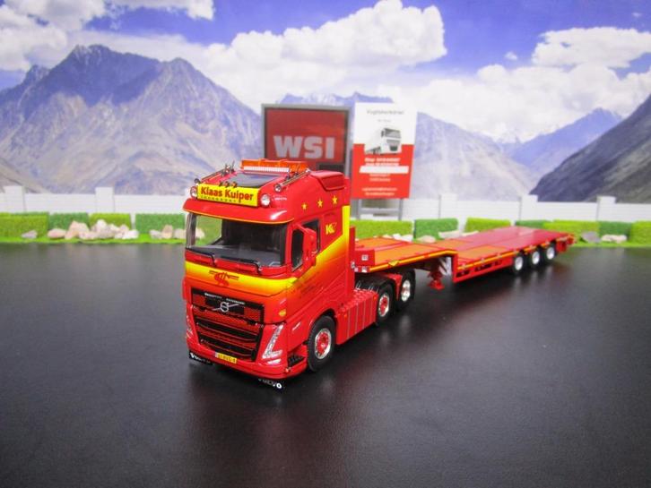 Wsi 01-4628 Klaas Kuiper , Volvo FH5 Globetrotter, Hobby en Vrije tijd, Modelauto's | 1:50, Nieuw, Bus of Vrachtwagen, Wsi, Ophalen