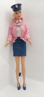 Barbie Travel Train Fun | conductrice | als nieuw | 2001, Ophalen of Verzenden, Zo goed als nieuw, Pop