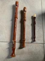 Tenor, Alt, Sopraan blokfluit, Ophalen of Verzenden, Gebruikt, Overige typen, Met koffer, hoes of etui
