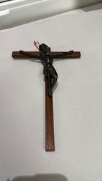 Bronze jezus aan het kruis, Verzamelen, Ophalen of Verzenden, Zo goed als nieuw, Beeld(je)