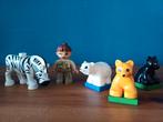 Duplo lego Dieren zebra ijsbeer leeuw panter, Kinderen en Baby's, Speelgoed | Duplo en Lego, Ophalen of Verzenden, Duplo