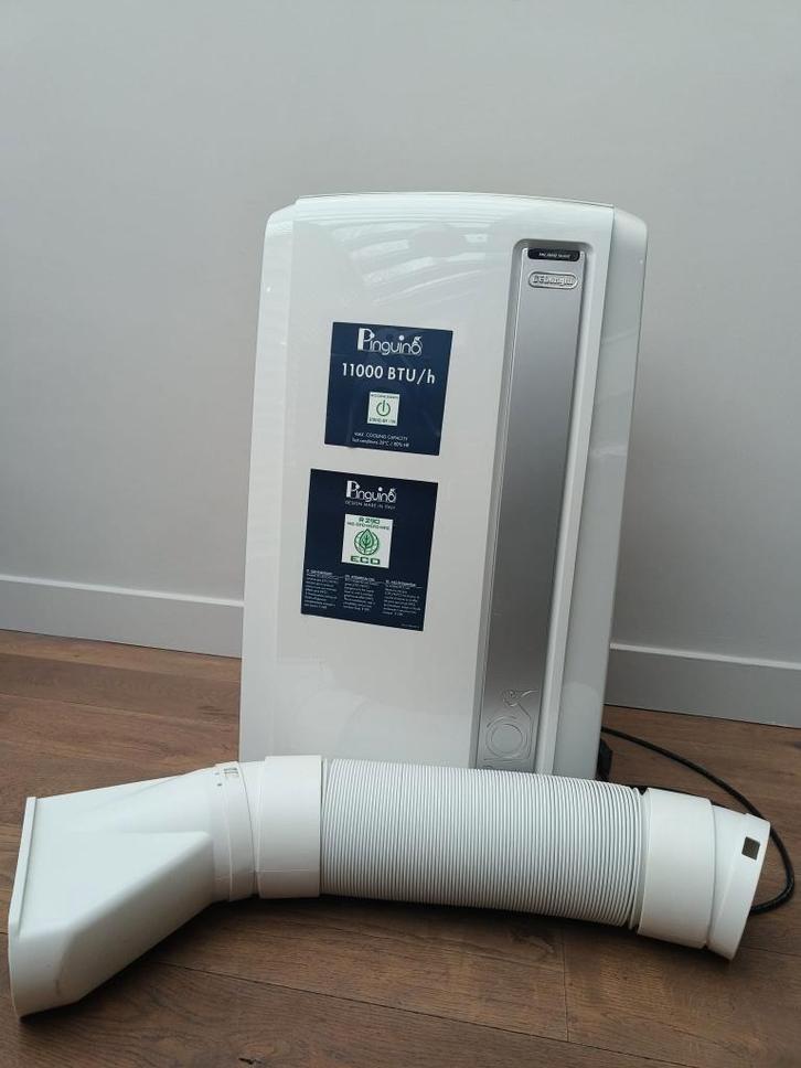 De'Longhi Pinguino PAC AN112 Silent - Mobiele airco, Witgoed en Apparatuur, Airco's, Zo goed als nieuw, Mobiele airco, 60 tot 100 m³