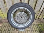 R1100GS spaakvekgen met banden, Ophalen