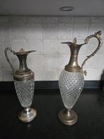 Antieke Kristallen Karaffen Set, Antiek en Kunst, Antiek | Glas en Kristal, Ophalen of Verzenden