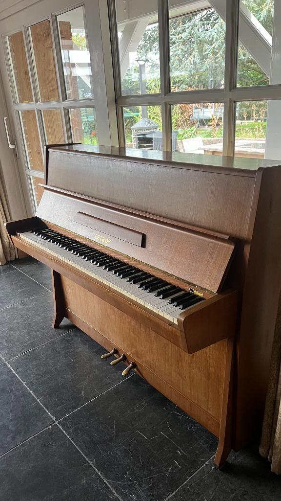 Petrof 116, Muziek en Instrumenten, Piano's, Gebruikt, Piano, Bruin, Verzenden