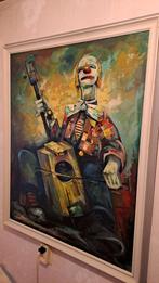 Schilderij clown door Dook Everse, Ophalen of Verzenden