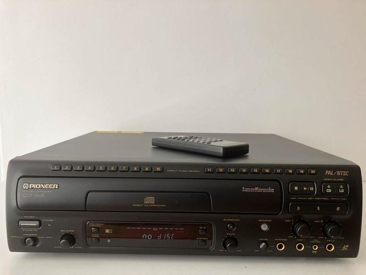Pioneer CLD-160K laserdisc / karaoke/ cd speler, Auto diversen, Fietsendragers, Zo goed als nieuw, Ophalen