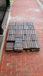 1,6m2 Gebakken waalformaat Oud Bolsward 20x5x6 cm getrommeld, Tuin en Terras, Tegels en Klinkers, Ophalen, Zo goed als nieuw, Klinkers