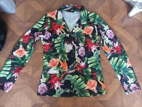 Pescara blazer jas maat S bloemen, Kleding | Dames, Jassen | Zomer, Zo goed als nieuw, Maat 38/40 (M), Overige kleuren, Ophalen of Verzenden